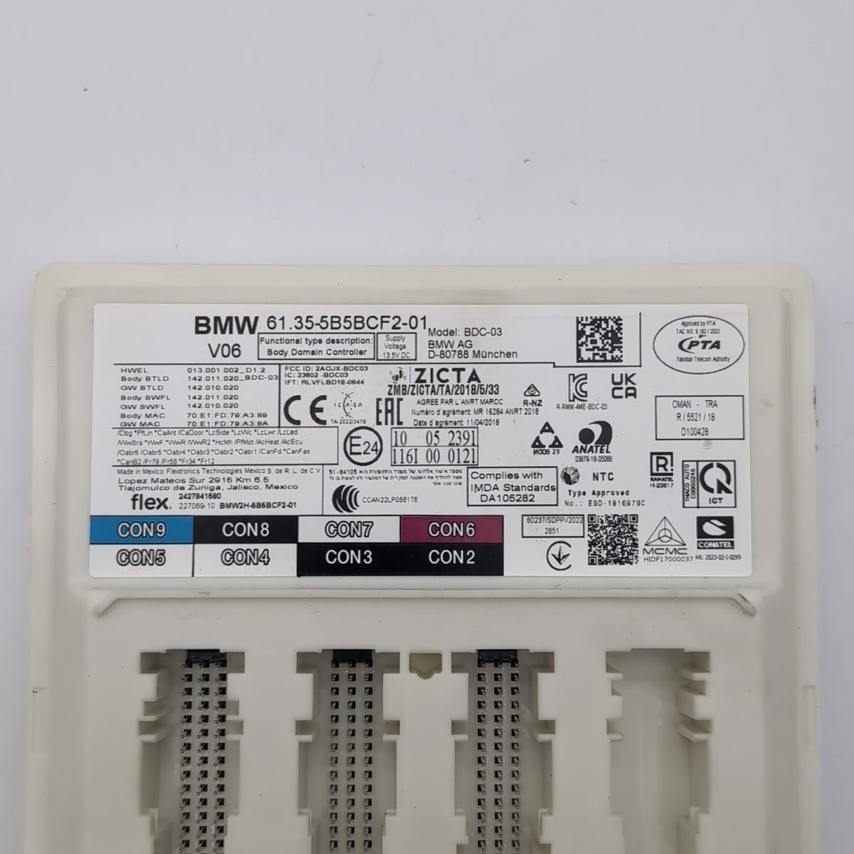 2024- 2026 BMW 330i 430i M440i G22 G26 G20 BDC Body Domain Controller 5B5BCF2