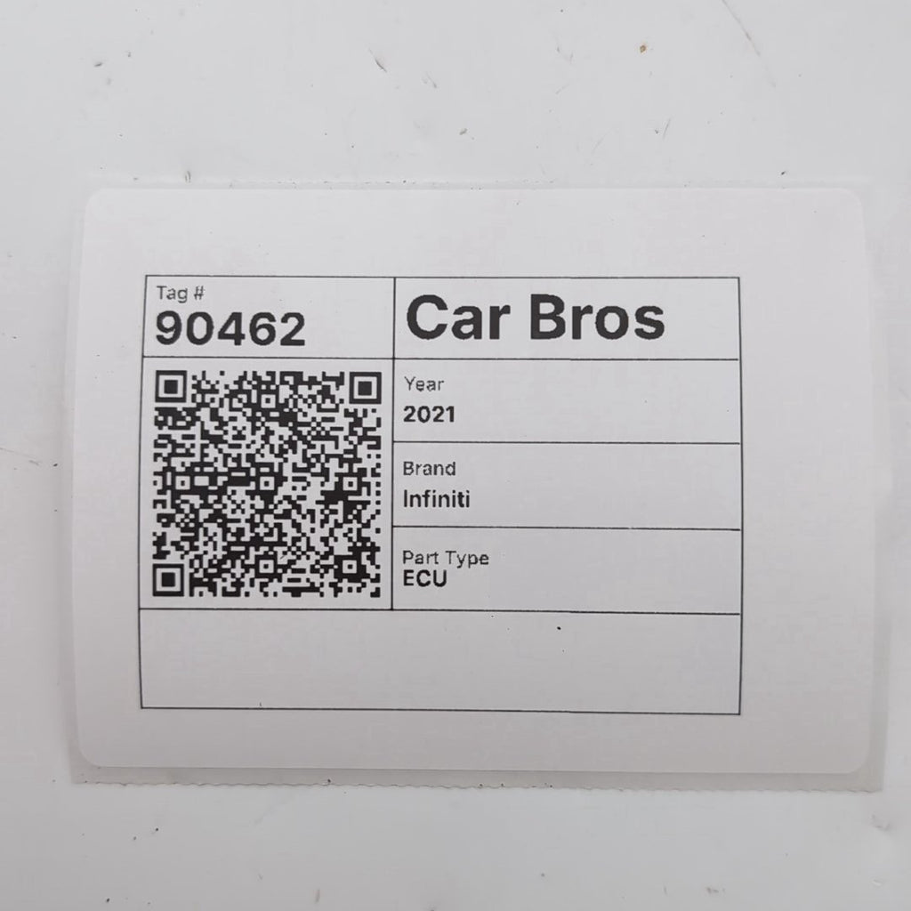 2021 2022 Infiniti QX50 Engine Computer Control Module NEC045-038