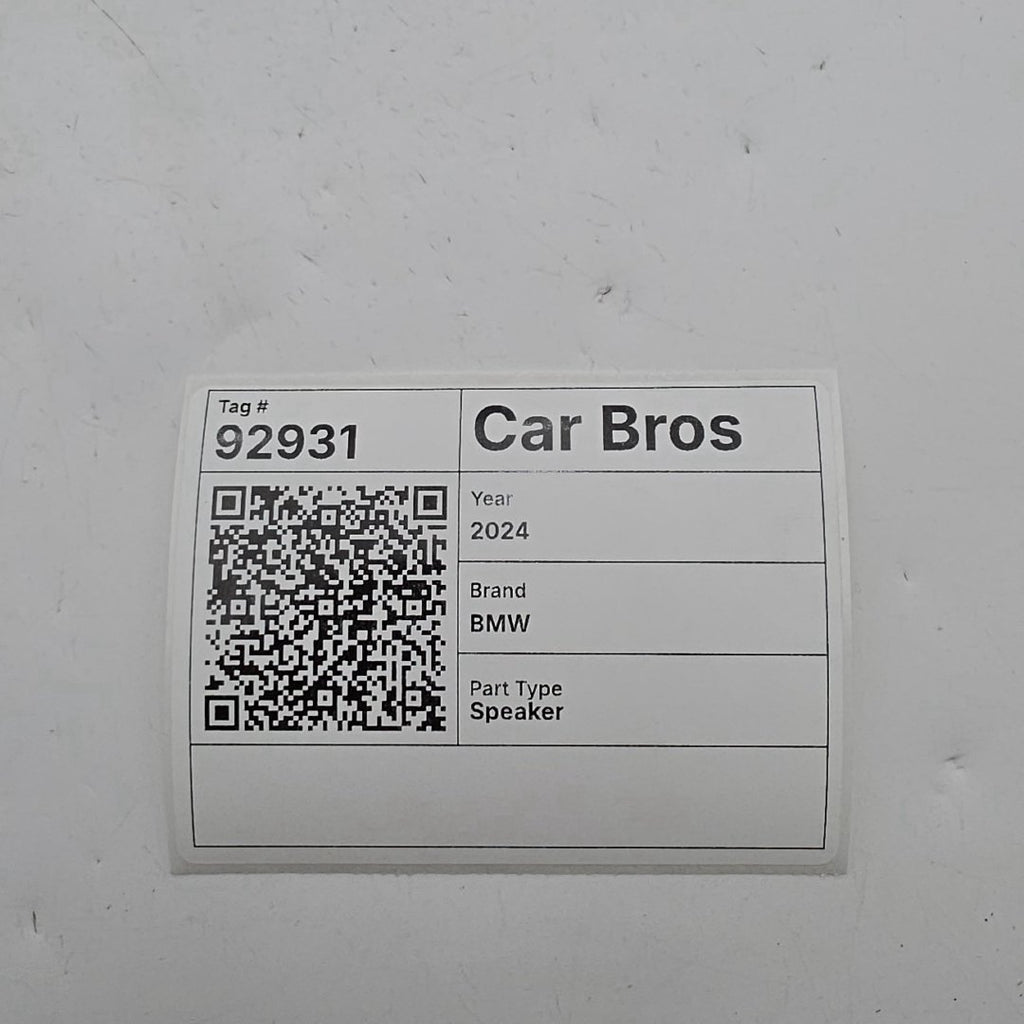 2023 - 2026 BMW i5 G60 G70 Bowers Wilkins Door Midrange Speaker 5A0F467