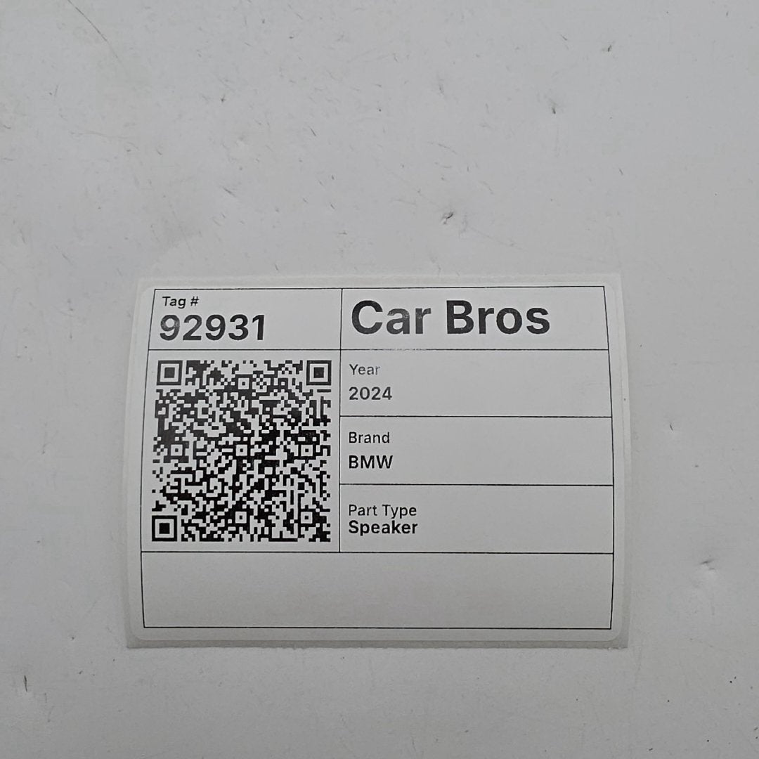 2023 - 2026 BMW i5 G60 G70 Bowers Wilkins Door Midrange Speaker 5A0F467