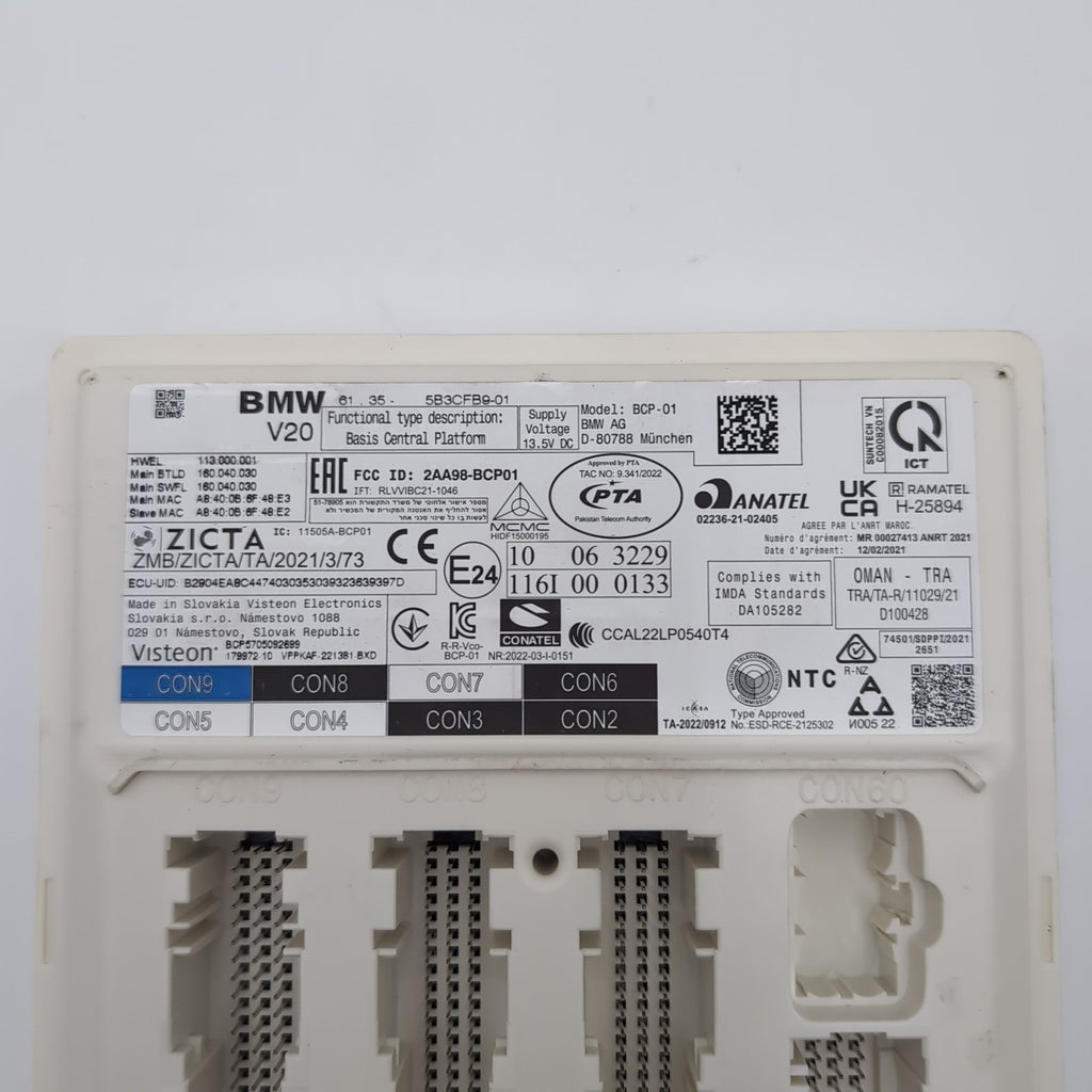 2024 BMW X1 BCM BODY CONTROL MODULE UNIT OEM 5B3CFB9