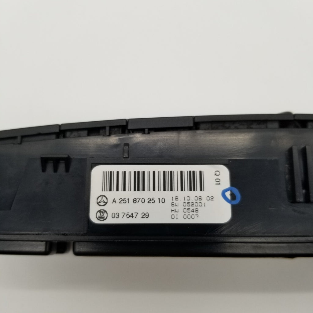 2006-2013 Mercedes W251 R350 R500 Center Dashboard Hazard ESP Control Switch
