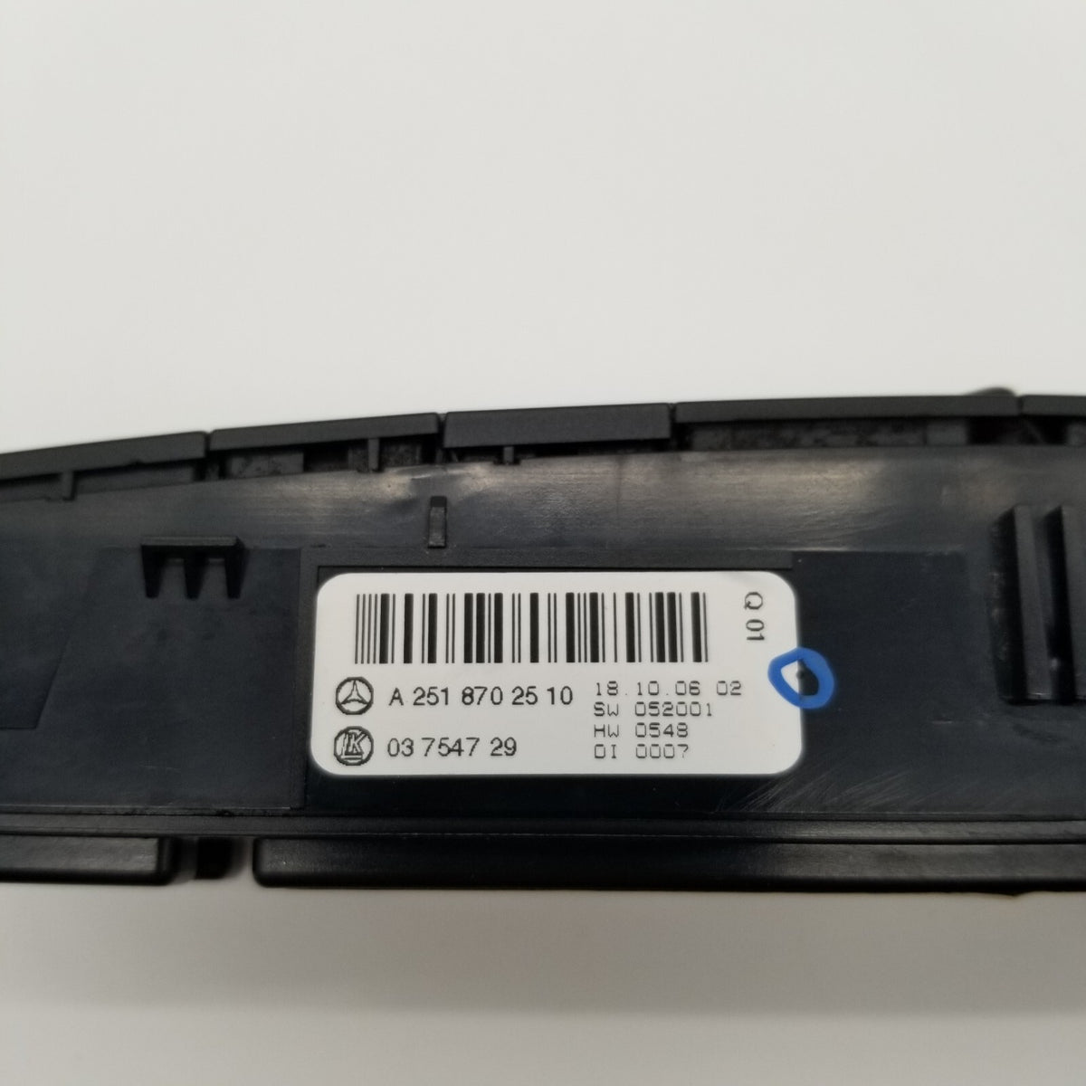 2006-2013 Mercedes W251 R350 R500 Center Dashboard Hazard ESP Control Switch