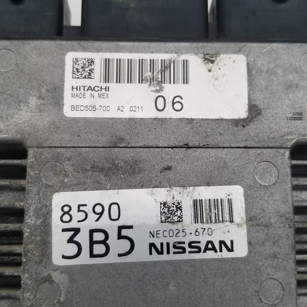 2020 Nissan Sentra 2.0L Engine Control Module Computer ECU OEM BED505-700 A2