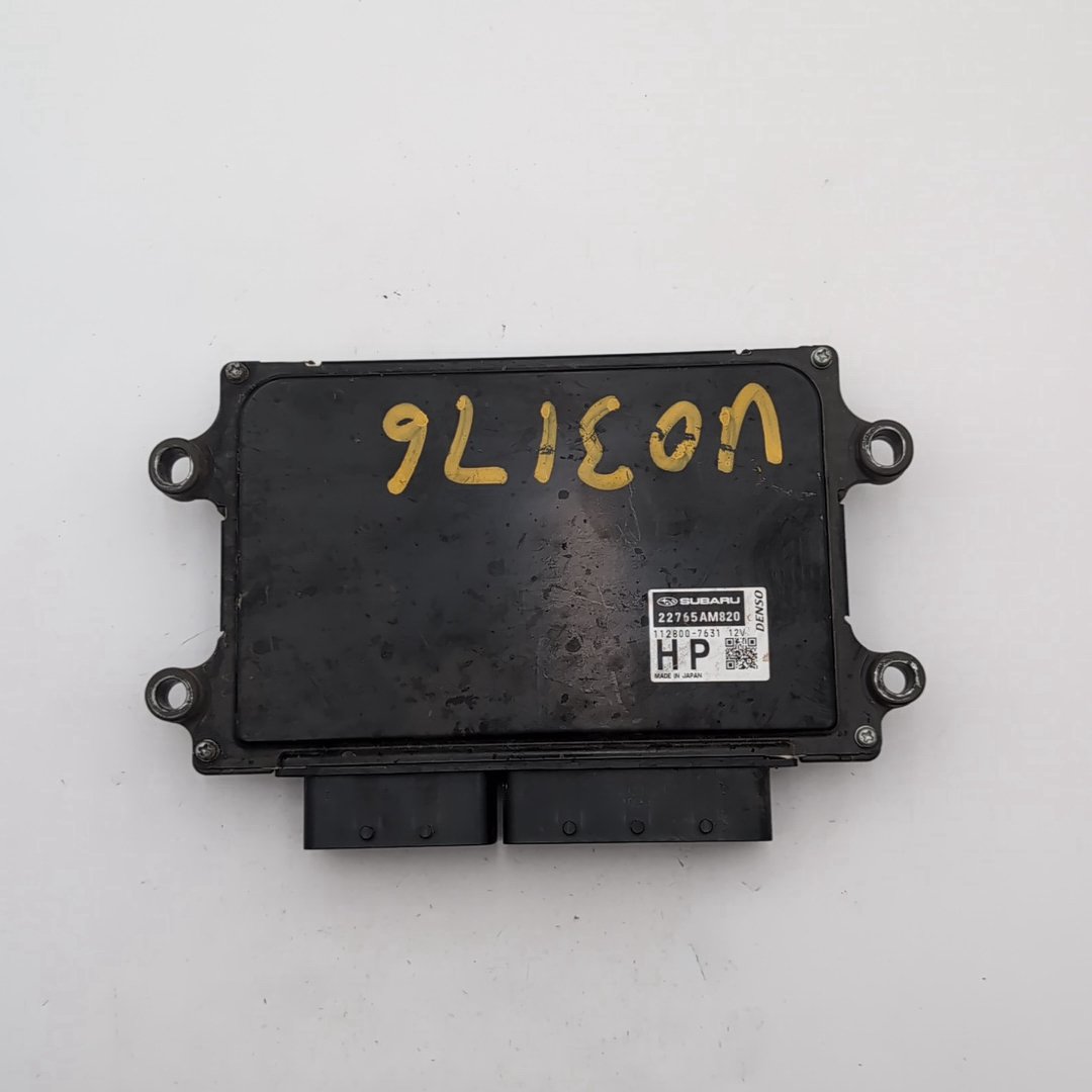 2019 2020 Subaru XV Crosstrek 2.0L Engine Computer Control Module 22765AM820