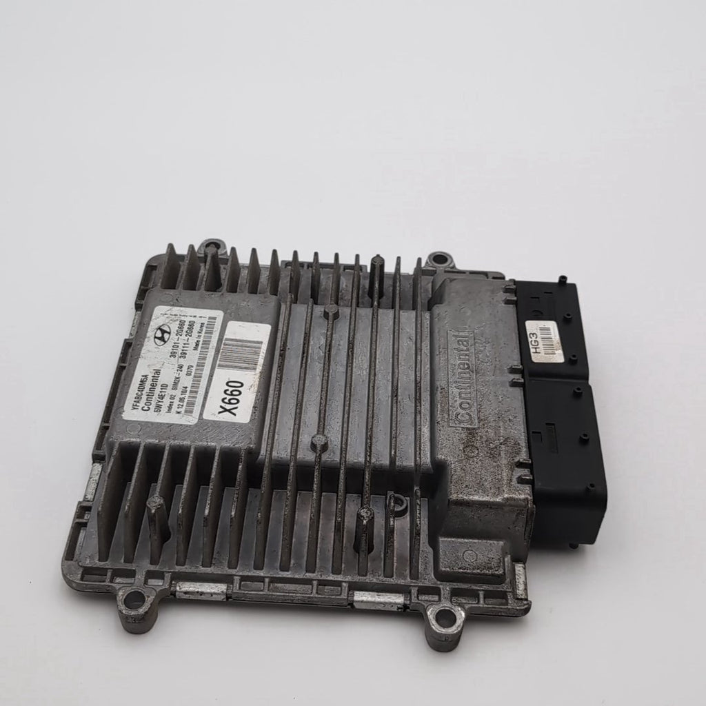 2011 Hyundai Sonata 2.4L Engine Computer Control Module ECU 39101-2G660