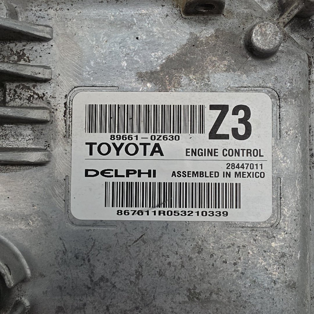 2015 2016 Toyota Corolla Engine Computer Control Module ECU 89661-0Z630