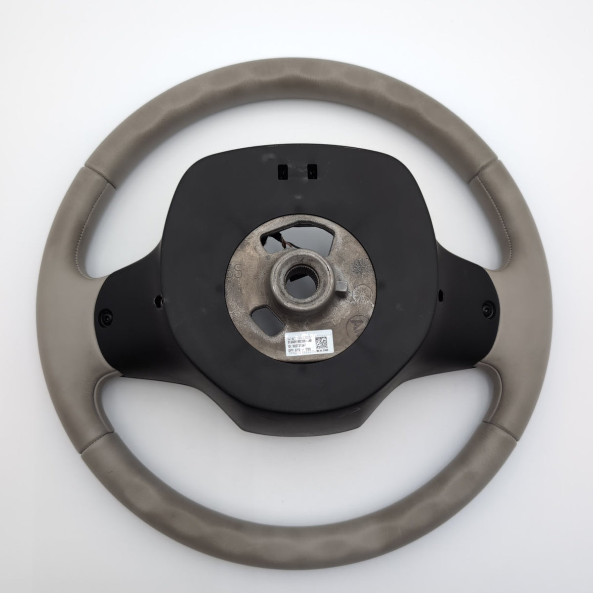 2014 - 2021 BMW i3 i3s I01 Steering Wheel Leather Lodge Design Gray 6870165