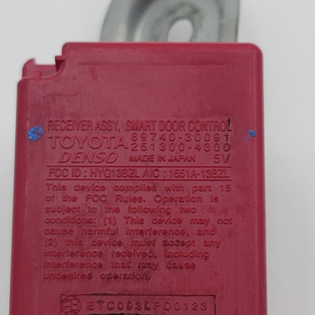 2007- 2011 Lexus Gs Gs350 Smart Door Receiver Relay Module 89740-30091
