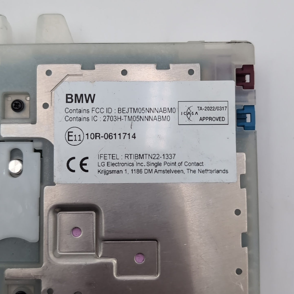 2025 BMW X3 G45 ANTENNA TELEMATICS CONTROL MODULE UNIT OEM 5B616D7