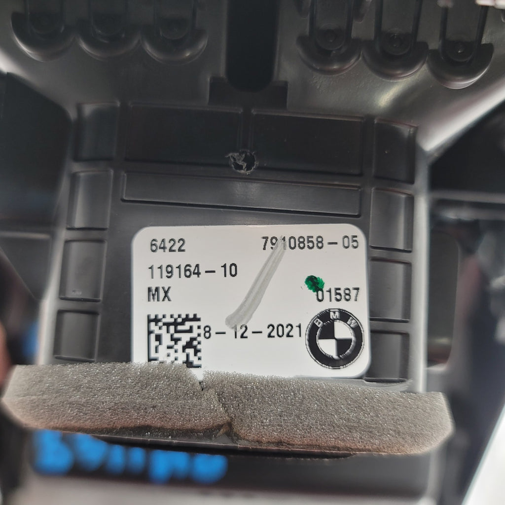2018 - 2024 BMW G01 G02 F97 REAR AIR VENT CLIMATE HEAT COOLING CONTROL UNIT