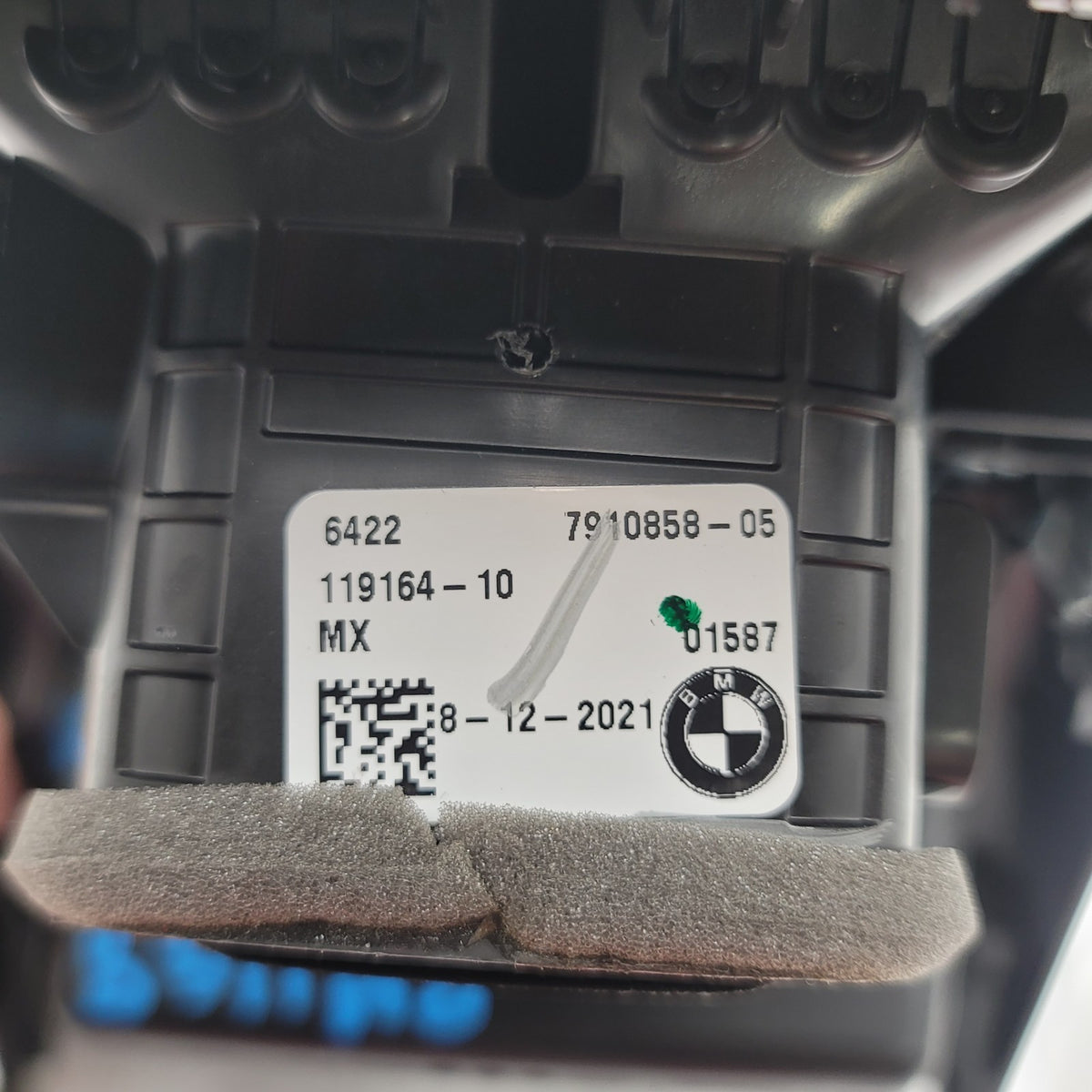 2018 - 2024 BMW G01 G02 F97 REAR AIR VENT CLIMATE HEAT COOLING CONTROL UNIT