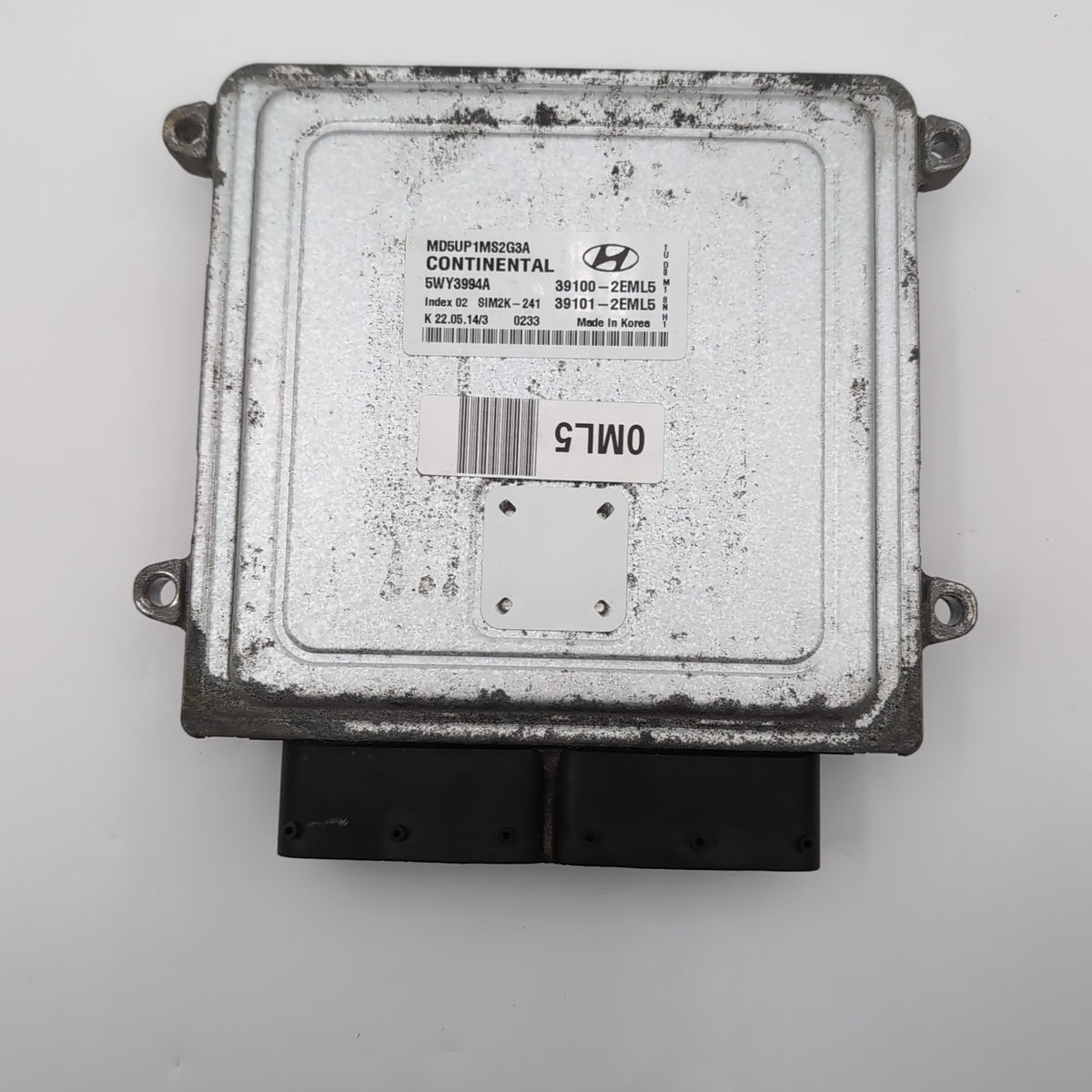 2014 2015 2016 Hyundai Elantra 1.8L Engine Computer Control Module 39100-2EML5