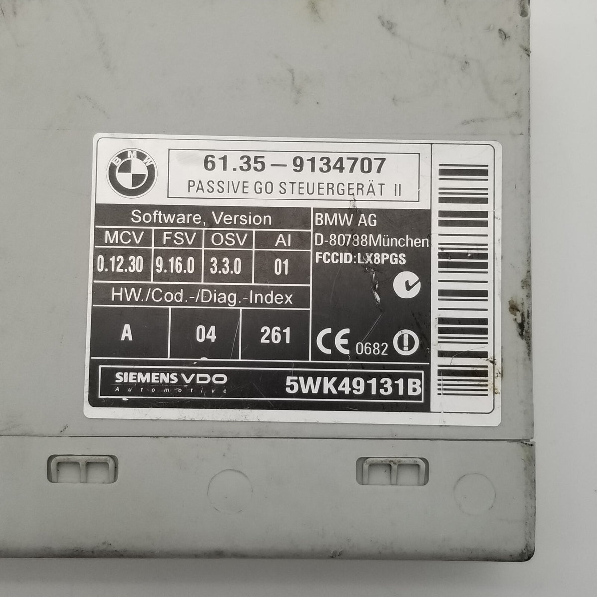 For BMW E60 E63 E70 E71 Comfort Keyless Passive Access Control Module 9134707