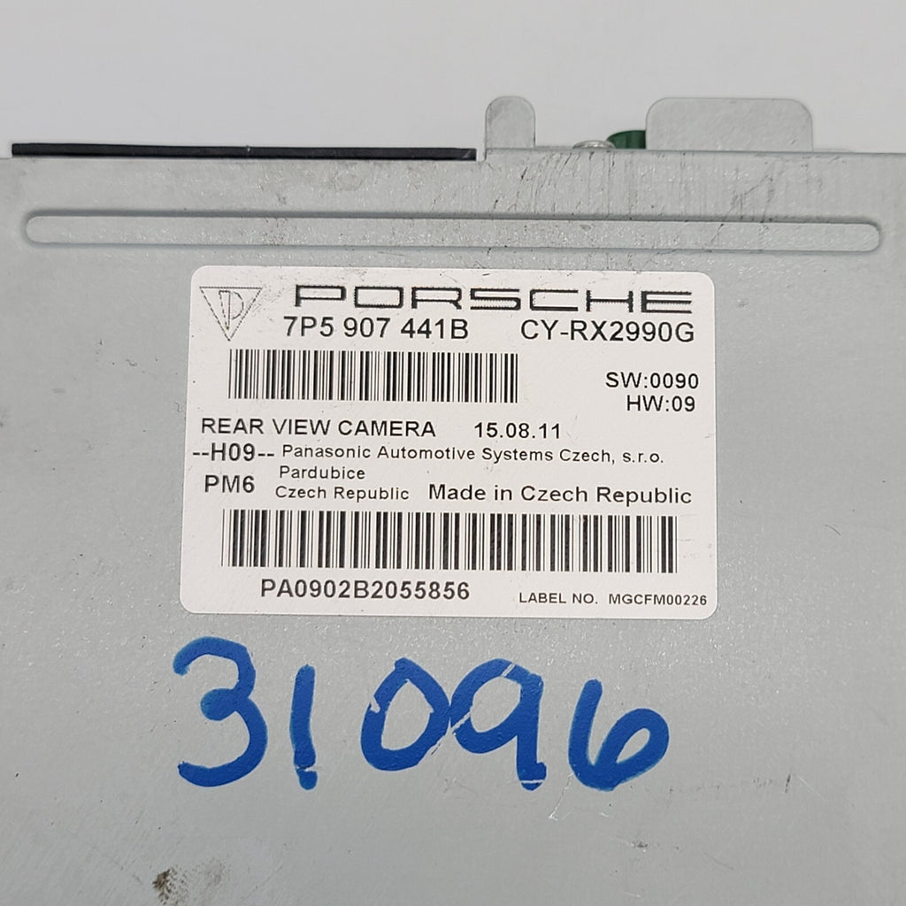 2011- 2016 Porsche Cayenne Driver Assist Rear View Camera Module