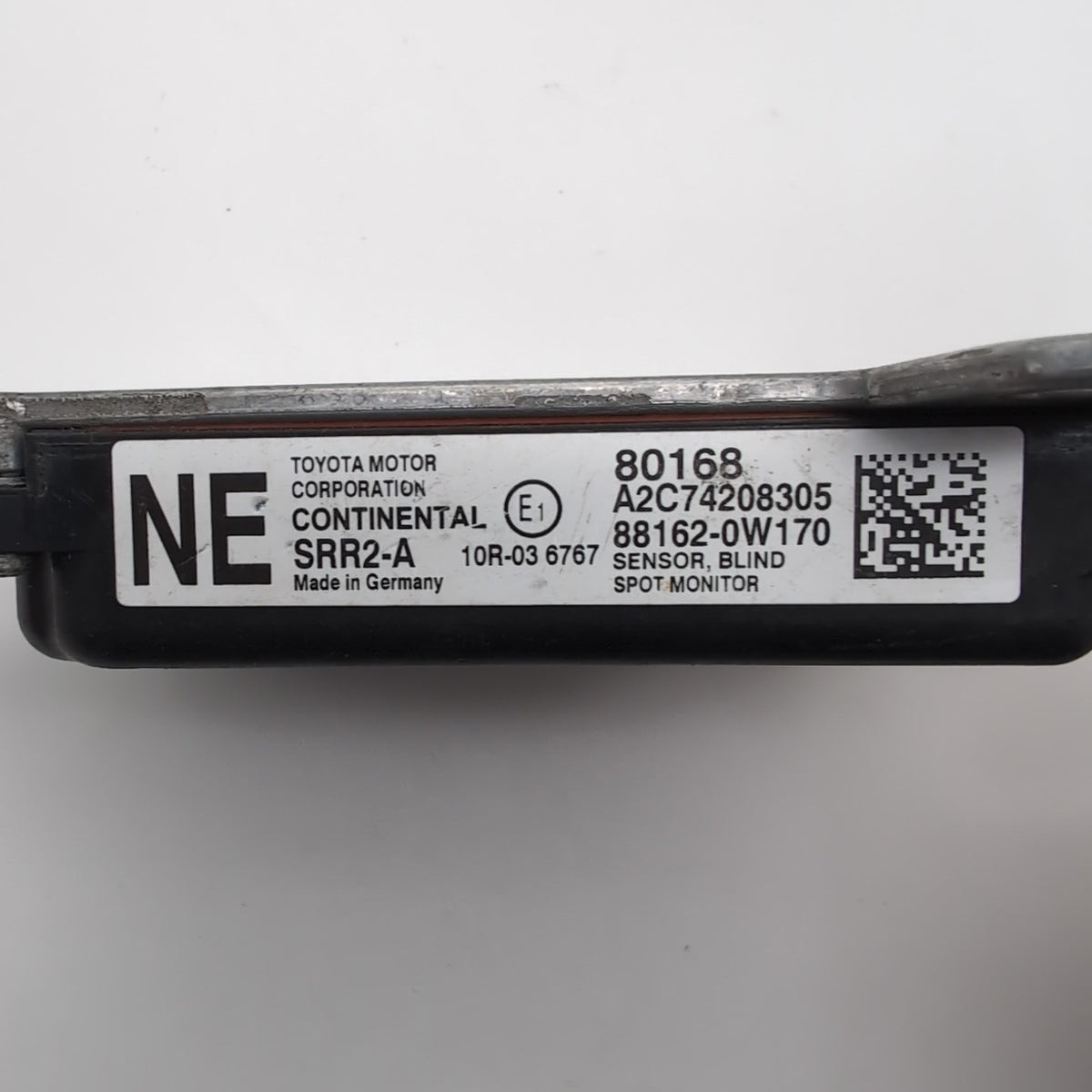 2015 2016 2017 Lexus Nx200t Left Right Blind Spot Radar Sensor Module 881620W170