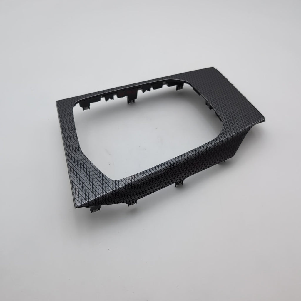2021 - 2026 BMW G20 G22 G82 Center Console Shifter Trim Aluminum Rhombicle