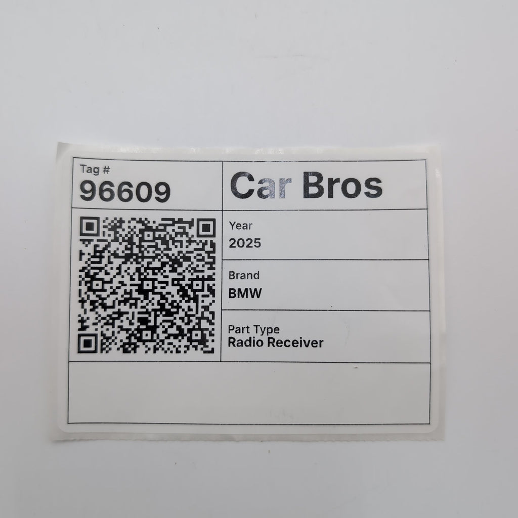 2021 - 2026 BMW G60 G20 G26 X5 X7 M2 M3 M4 Radio Audio Receiver Module 5B44D35