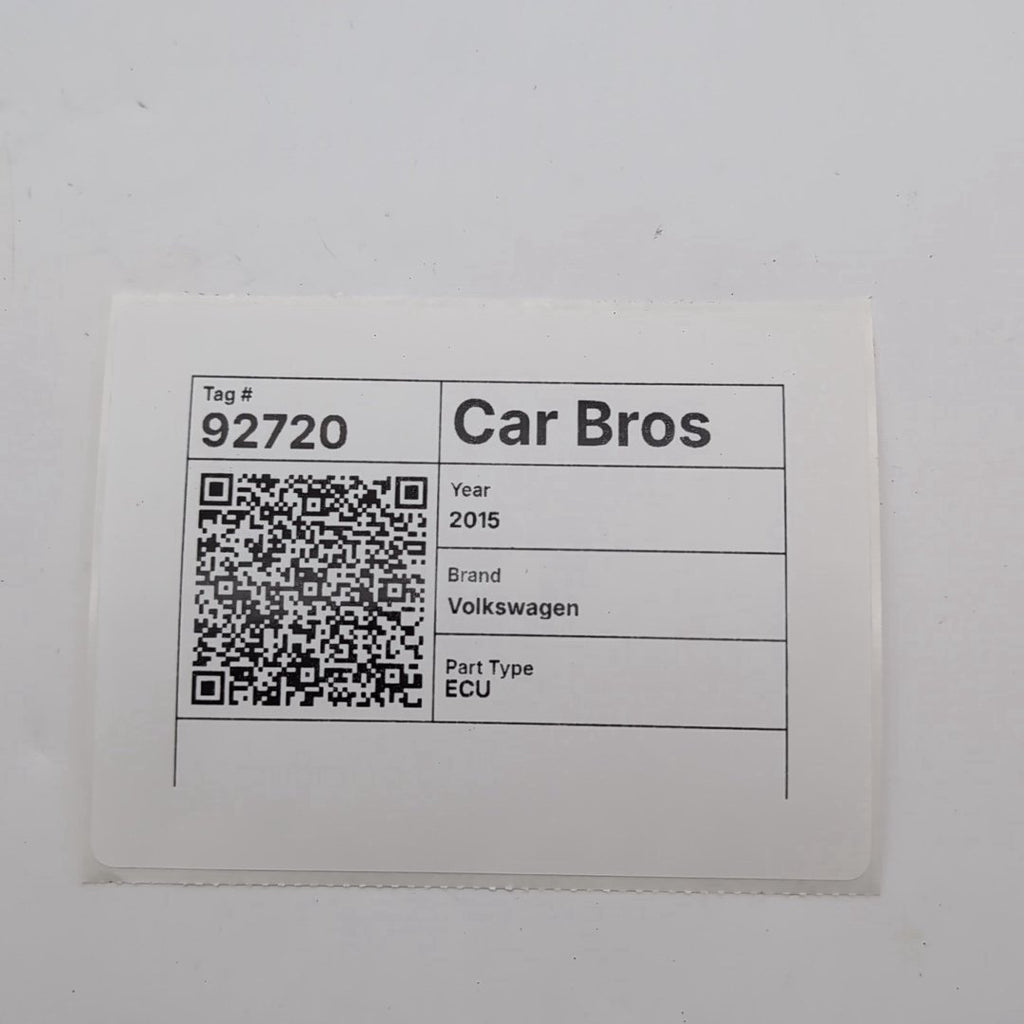 2014 2015 2016 2017 Volkswagen Beetle Engine Computer Control Module 06K907425C