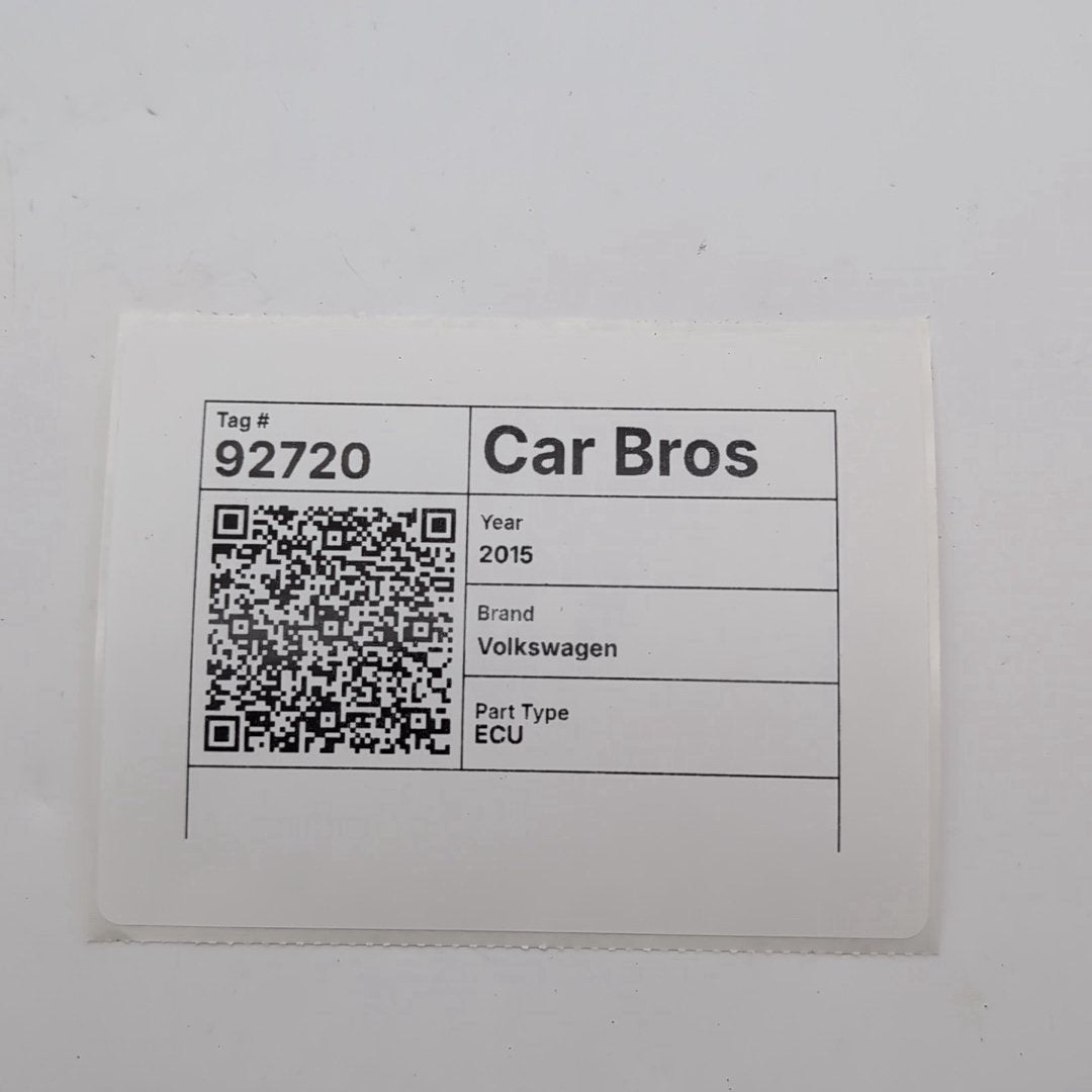 2014 2015 2016 2017 Volkswagen Beetle Engine Computer Control Module 06K907425C