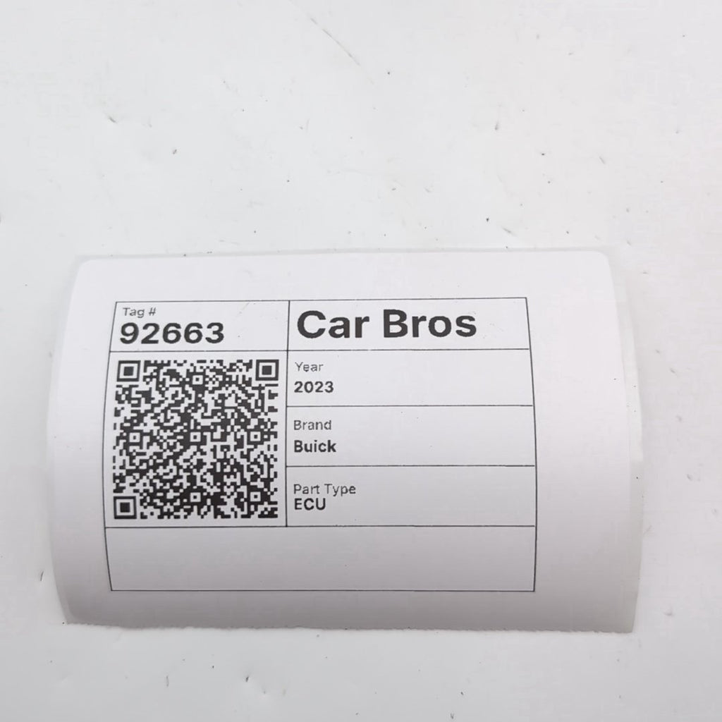 2023 2024 2025 Buick Envision 2.0L Engine Computer Control Module E01 12717143