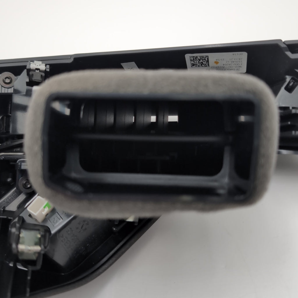 2025 2026 BMW 228i F74 Left Dash Air Vent Trim Panel Aluminum Graphite 9635200