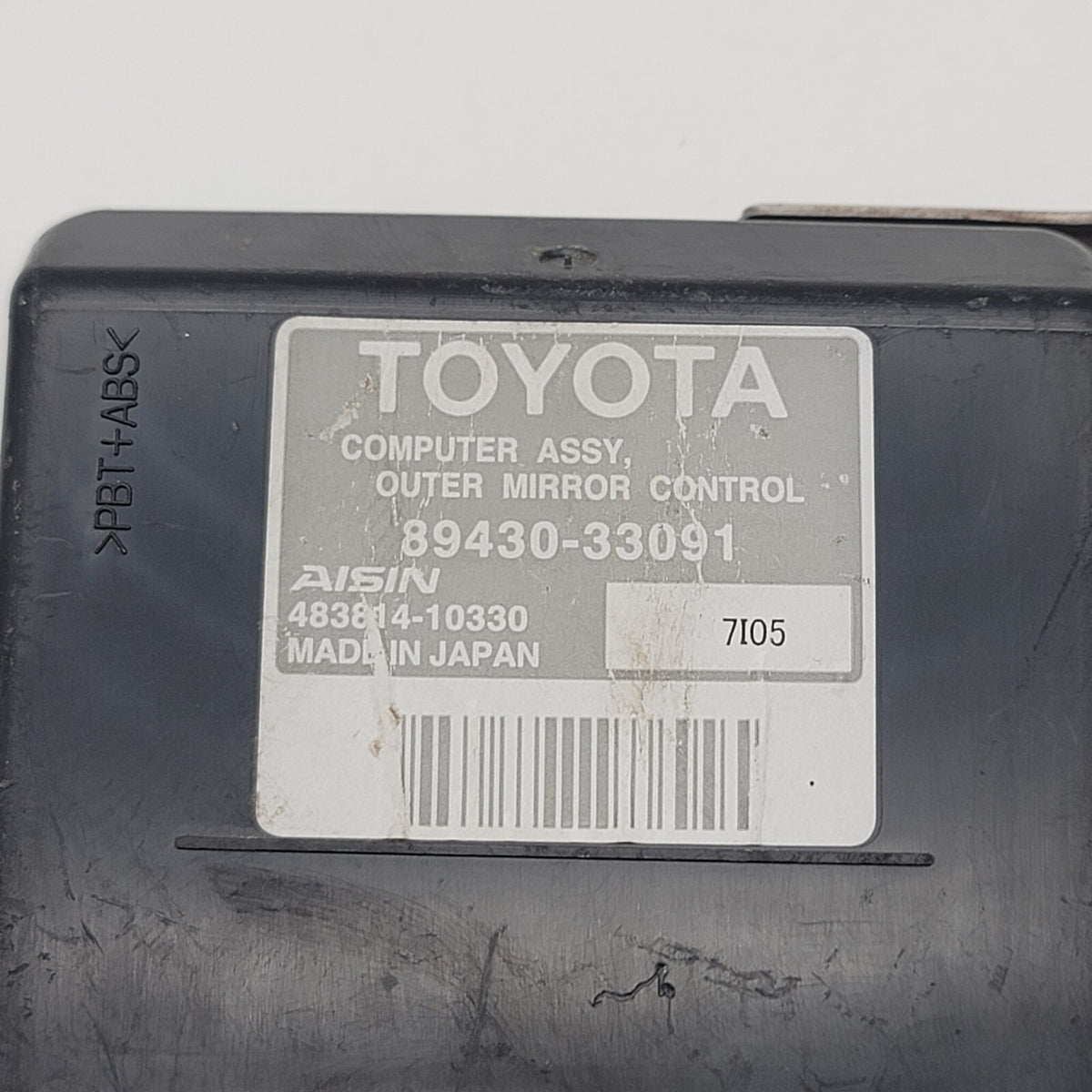 2007- 2012 Lexus ES350 Outer Mirror Memory Control Module 89430-33091 OEM
