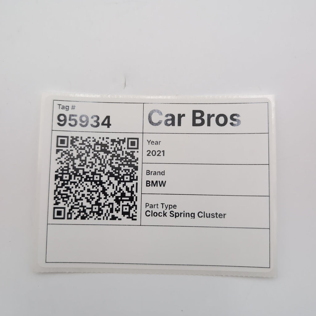 2017 - 2021 BMW i3 i3s I01 Steering Column Clock Spring Switch Assembly 6999513