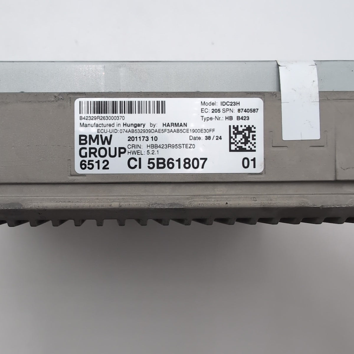 2025 BMW X2 U10 Radio Stereo Head Unit Receiver OEM 5B61807