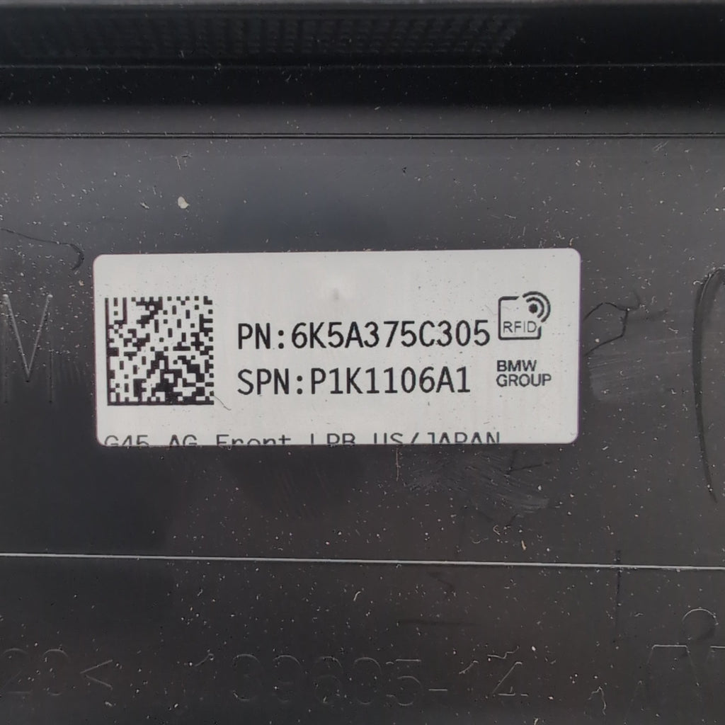 2025 2026 BMW X3 G45 Front License Plate Bracket 5A375C3