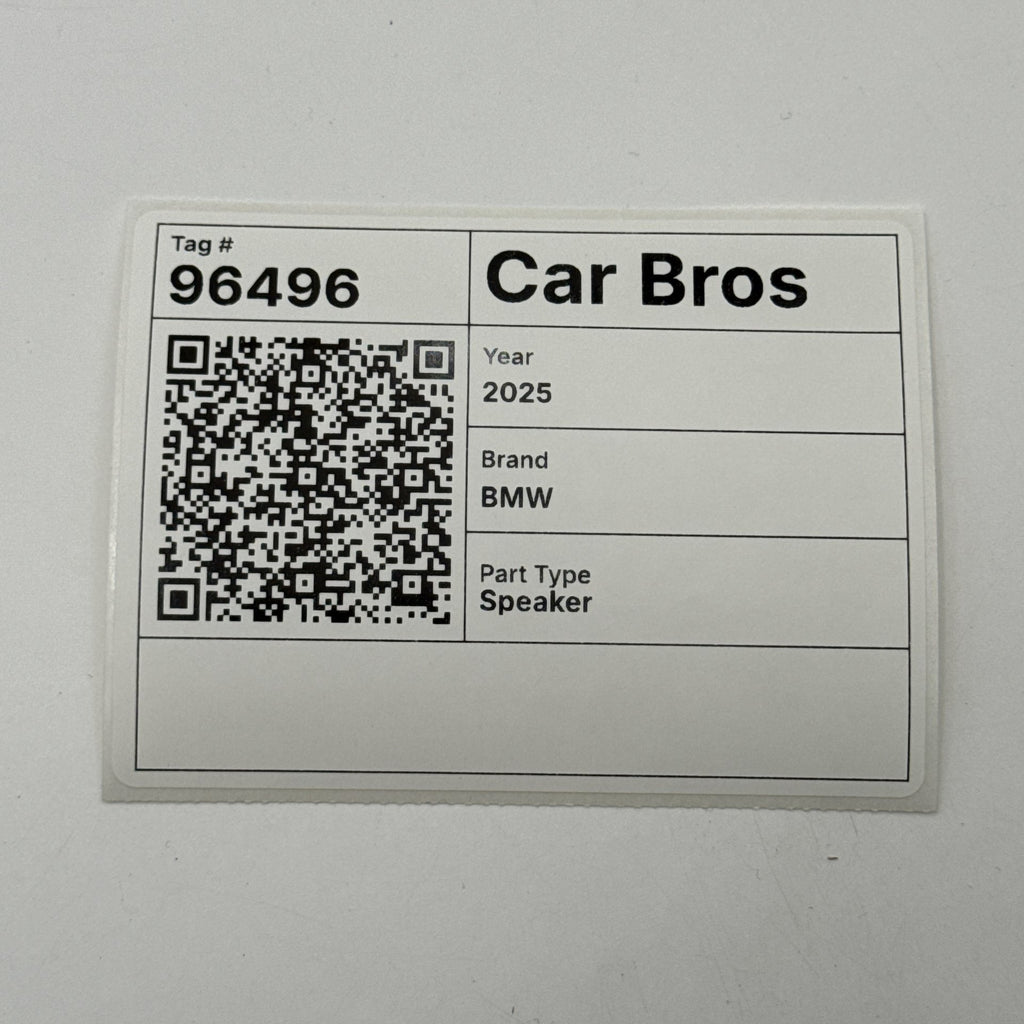 2022 2023 2024 2025 BMW X1 X2 ALEV1 Front Rear Door Midrange Speaker 9442520