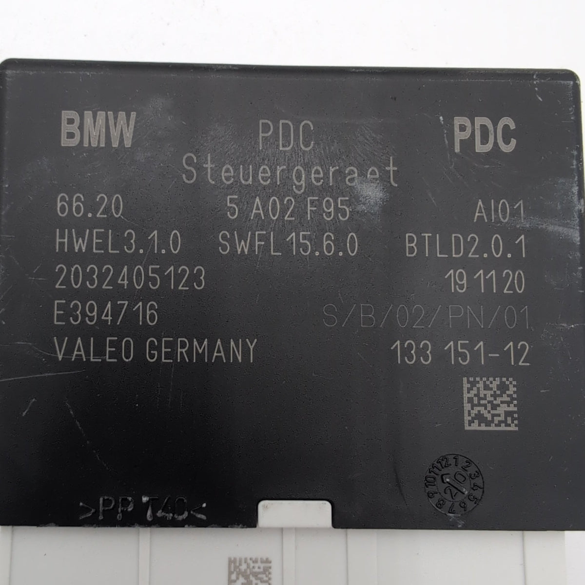 2014 - 2021 BMW i3 i3s I01 PDC Parking Distance Assist Control Module 5A02F95