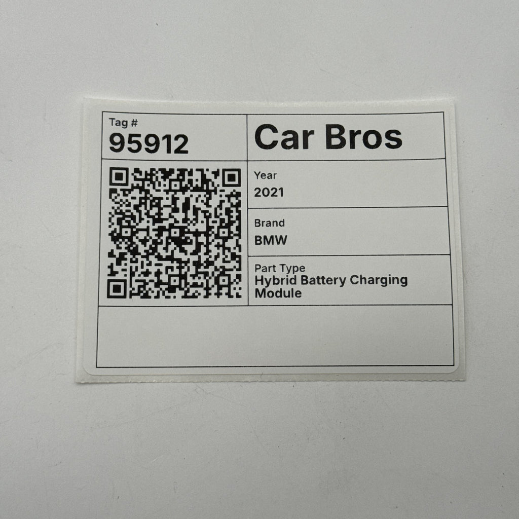 2017 - 2021 BMW i3 i3s I01 eDME Base Control Module OEM 9456560