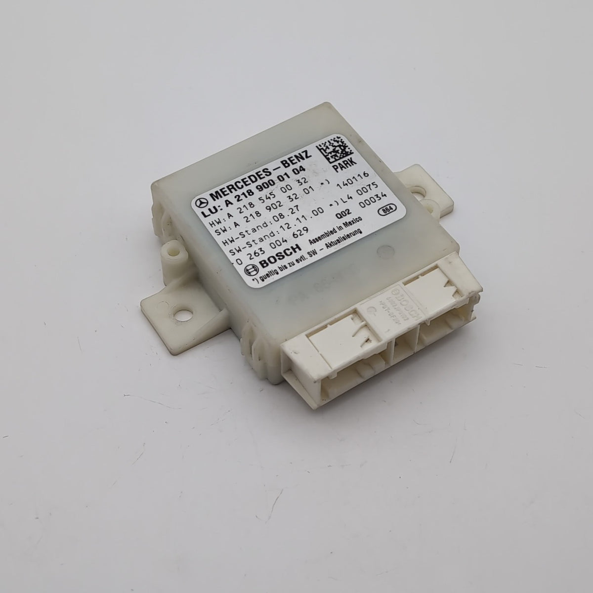 2012 2013 2014 Mercedes W218 CLS550 Park Assist Control Module A2189000104