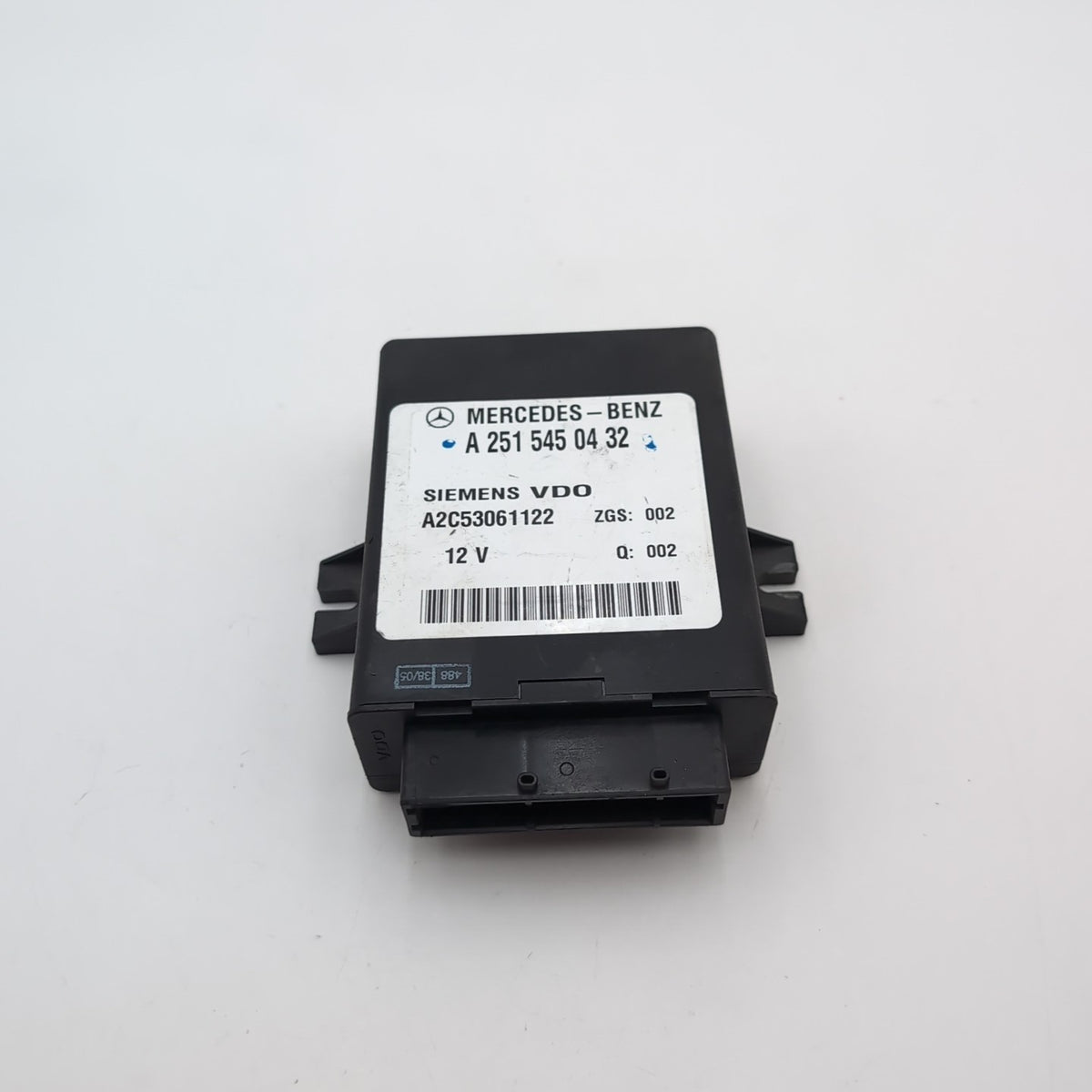2006-2009 Mercedes W251 R500 R350 Airmatic Suspension Control Module A2515450432