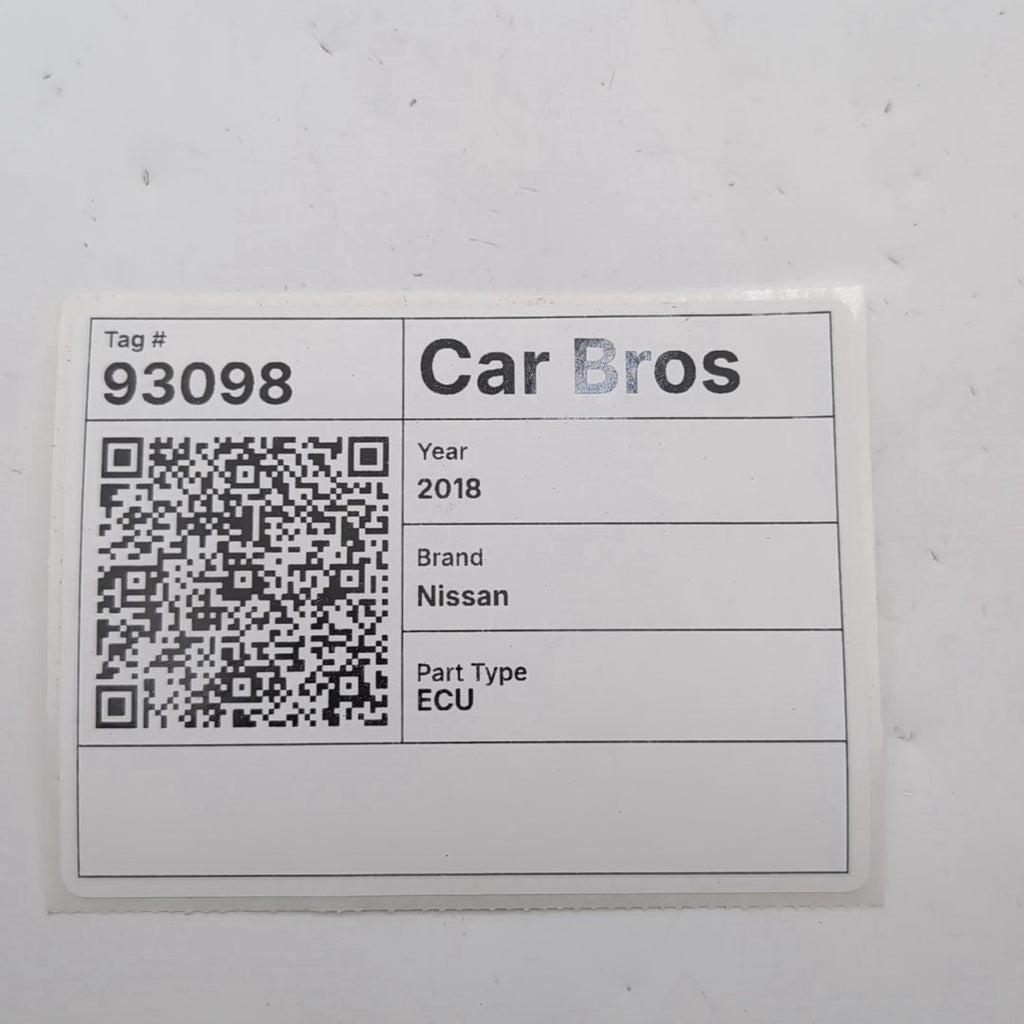 2018 2019 Nissan Sentra 1.8L Engine Computer Control Module ECU NEC028-689