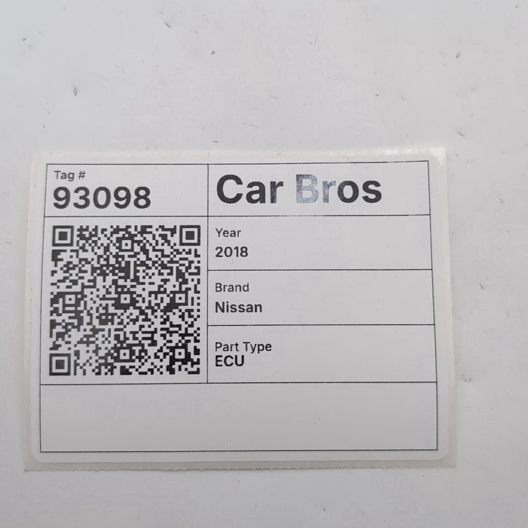 2018 2019 Nissan Sentra 1.8L Engine Computer Control Module ECU NEC028-689