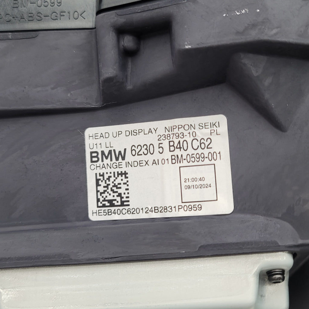 2023 2024 2025 BMW X1 U11 HUD Head Up Display Unit 5B40C62