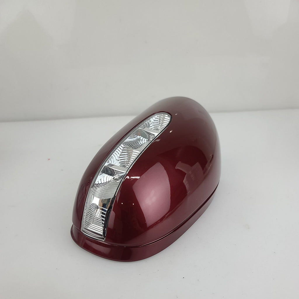 2003- 06 Mercedes W211 E320 E500 Left Side View Door Mirror Cap Cover Burgundy