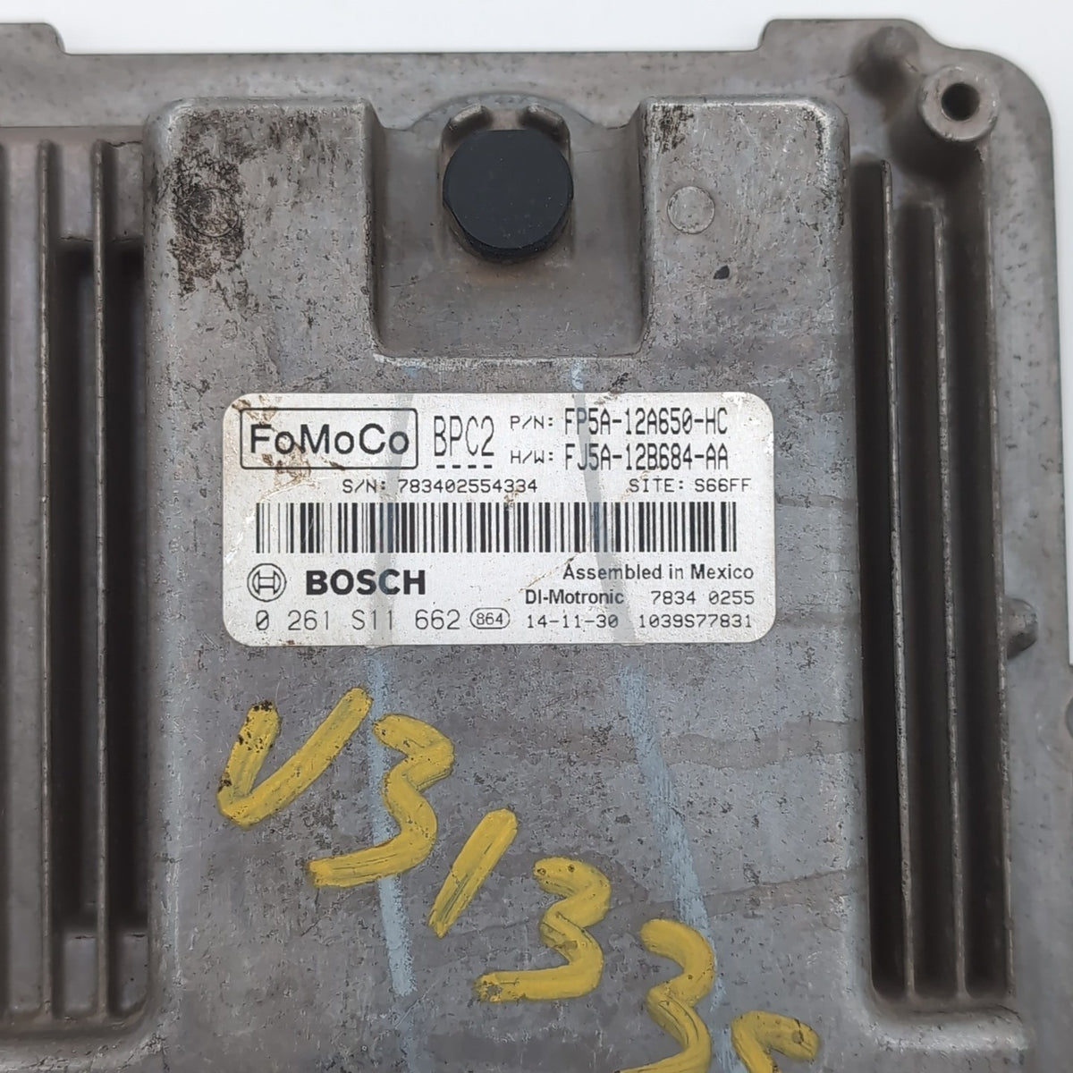 15 2015 LINCOLN MKZ 2.0L ECM ENGINE CONTROL MODULE FP5A-12A650-HC