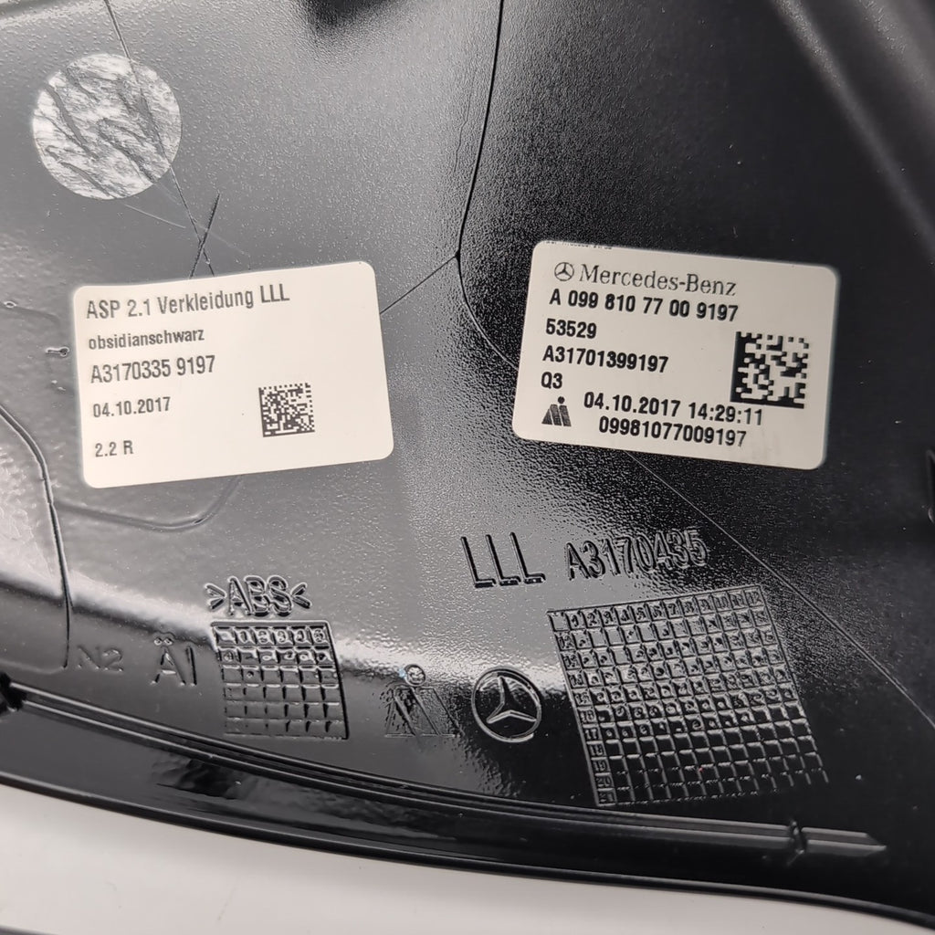 2015- 2020 Mercedes X253 W205 Left Side View Mirror Cap Cover Shell A0998107700
