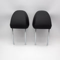 2019 - 2025 BMW G20 G22 G26 Front Left and Right Headrest Pair Black Leather OEM