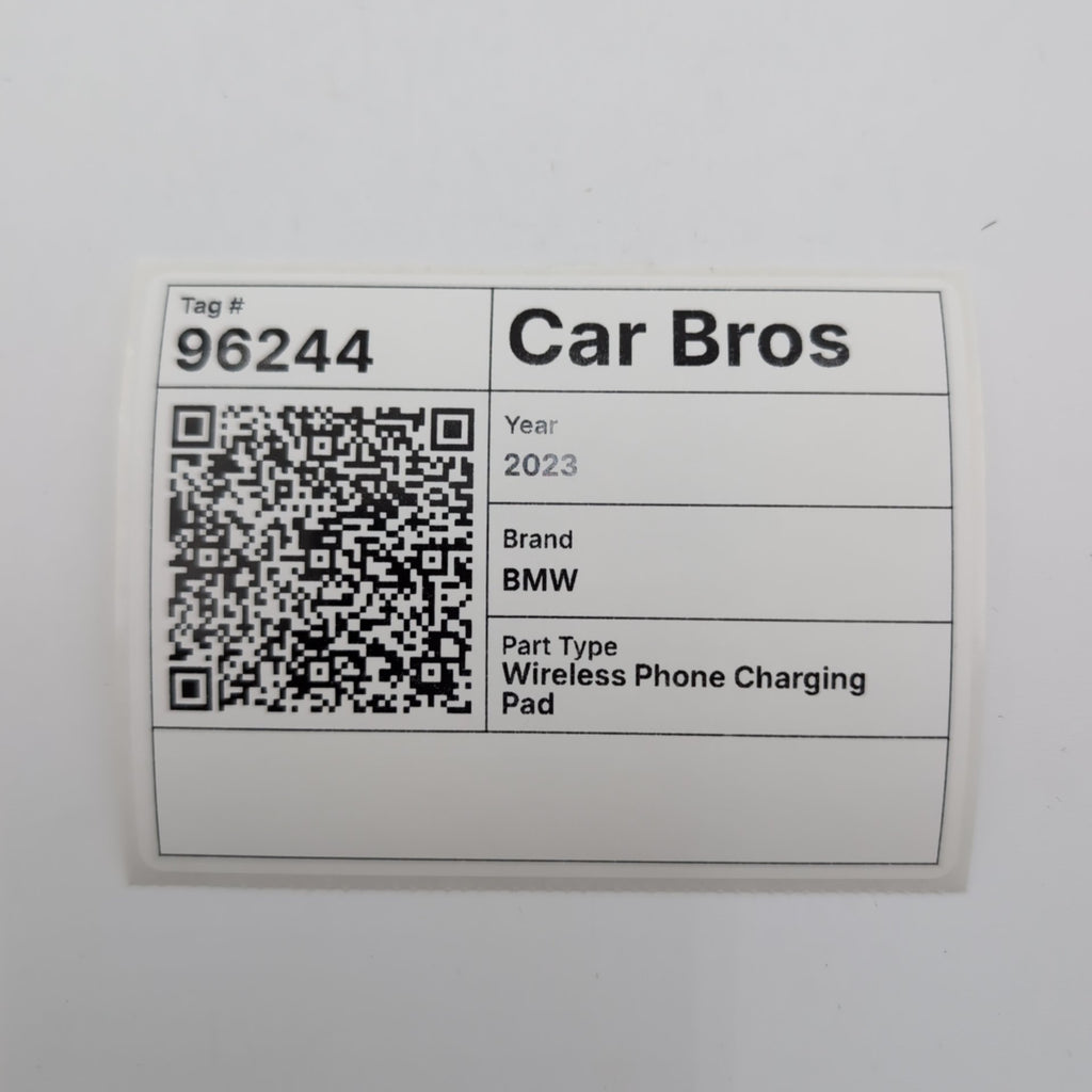 2019 - 2024 BMW G20 G26 X3 X4 X6 Front Center Console Wireless Charing Pad Tray