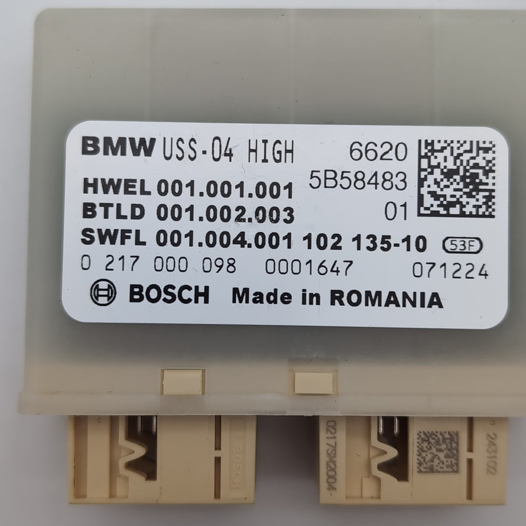 2021 - 2026 BMW 3 4 5 Series G20 G22 G30 USS Ultrasonic Parking Sensor Module