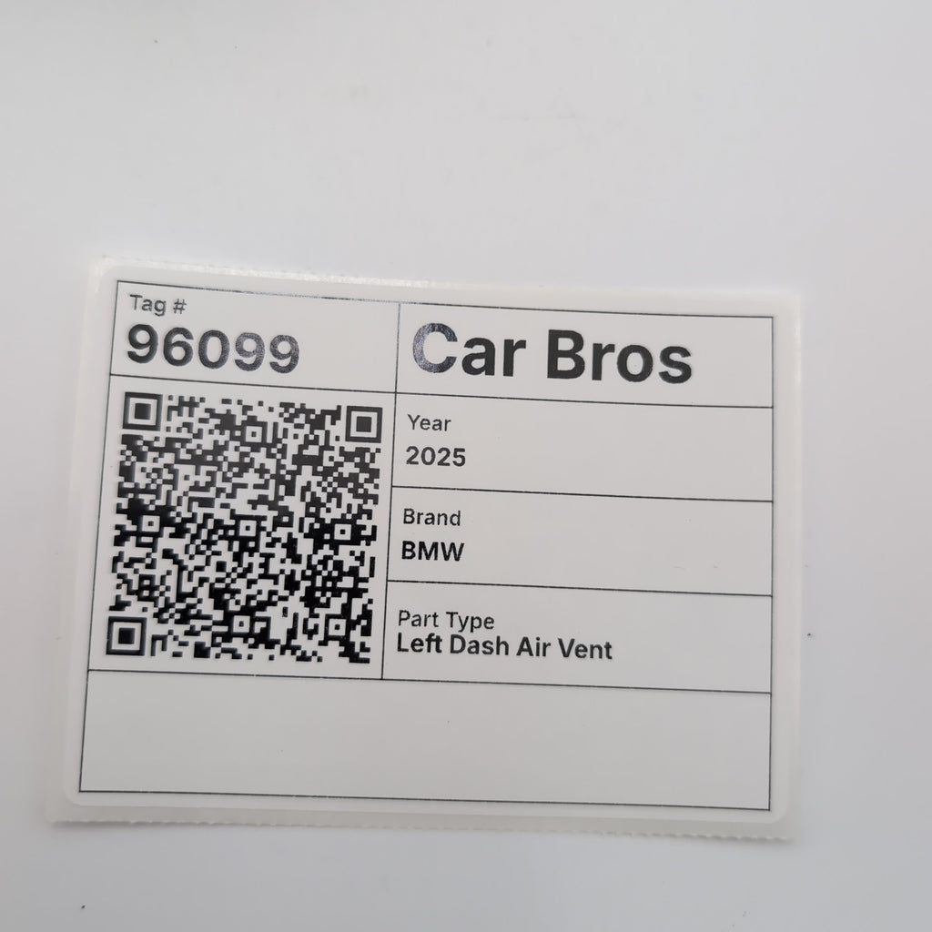 2023 - 2026 BMW i4 G20 G26 G80 Left Driver Dash AC Air Vent Trim 9633611
