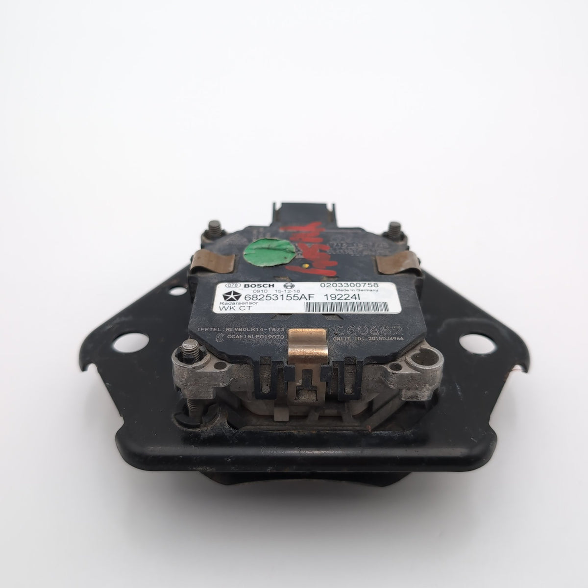 2016 2017 Jeep Grand Cherokee Adaptive Cruise Distance Radar Sensor 68253155AF