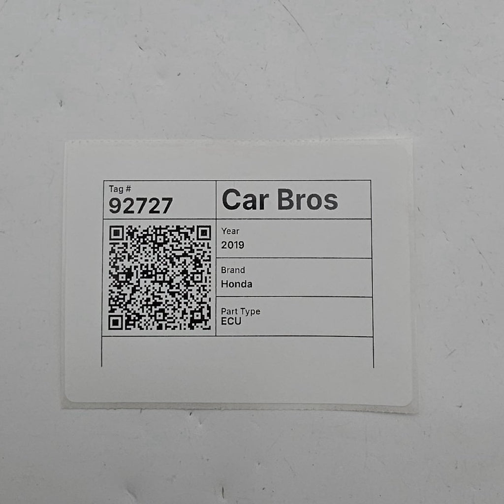 2019 Honda CRV 2.4L AWD Engine Computer Control Module ECU 37820-5PH-A11