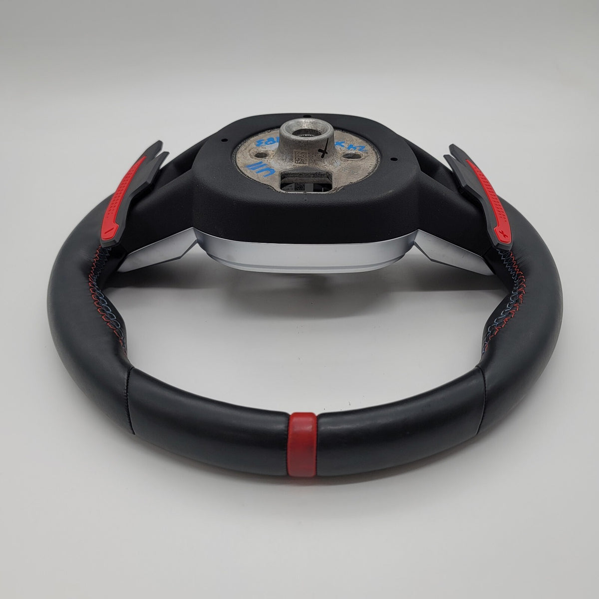 2023 2024 BMW X1 U11 M35I M-SPORT HEATED STEERING WHEEL BLACK LEATHER RED STRIP