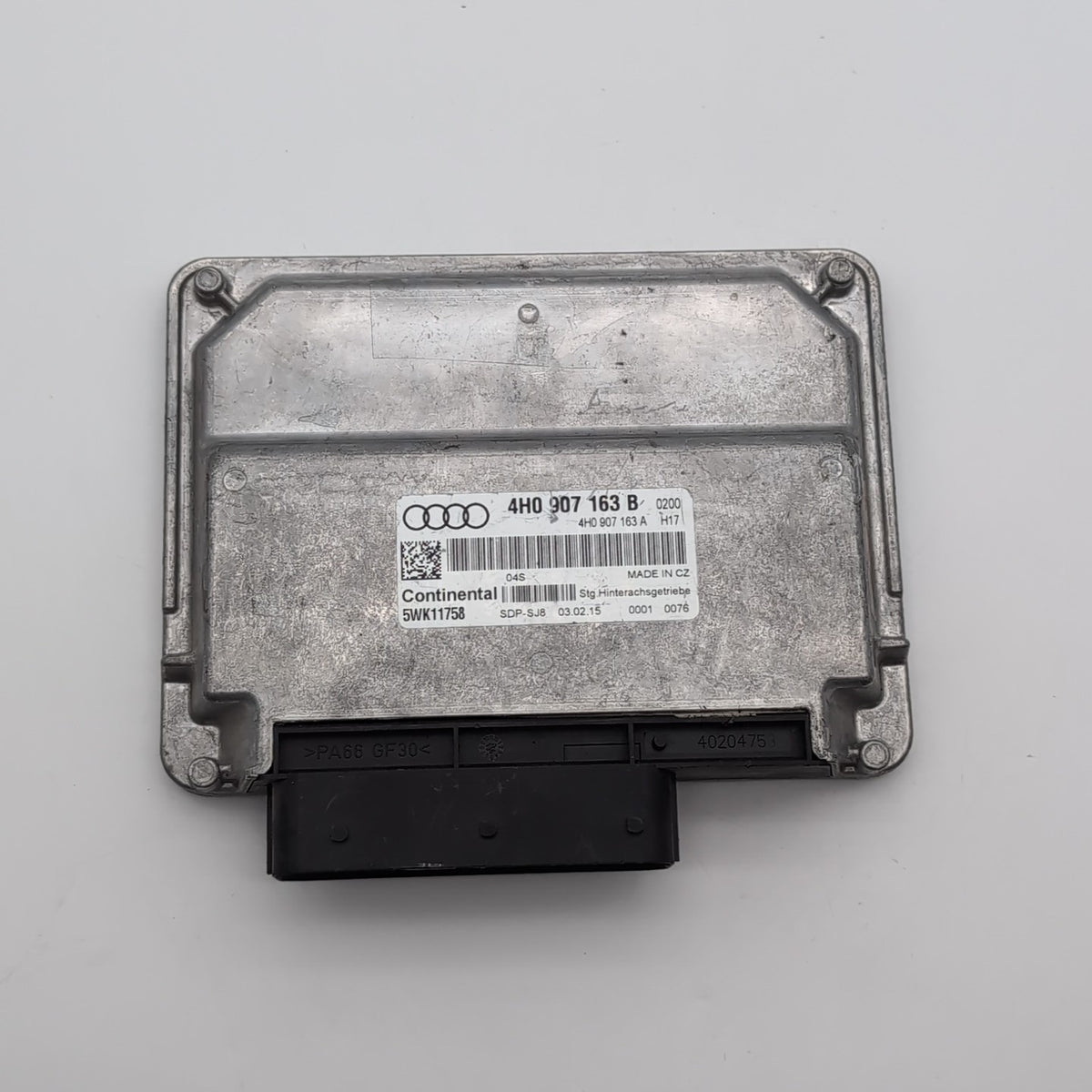 2016 2017 2018 AUDI S6 C7 Differential Control Module 4H0907163B