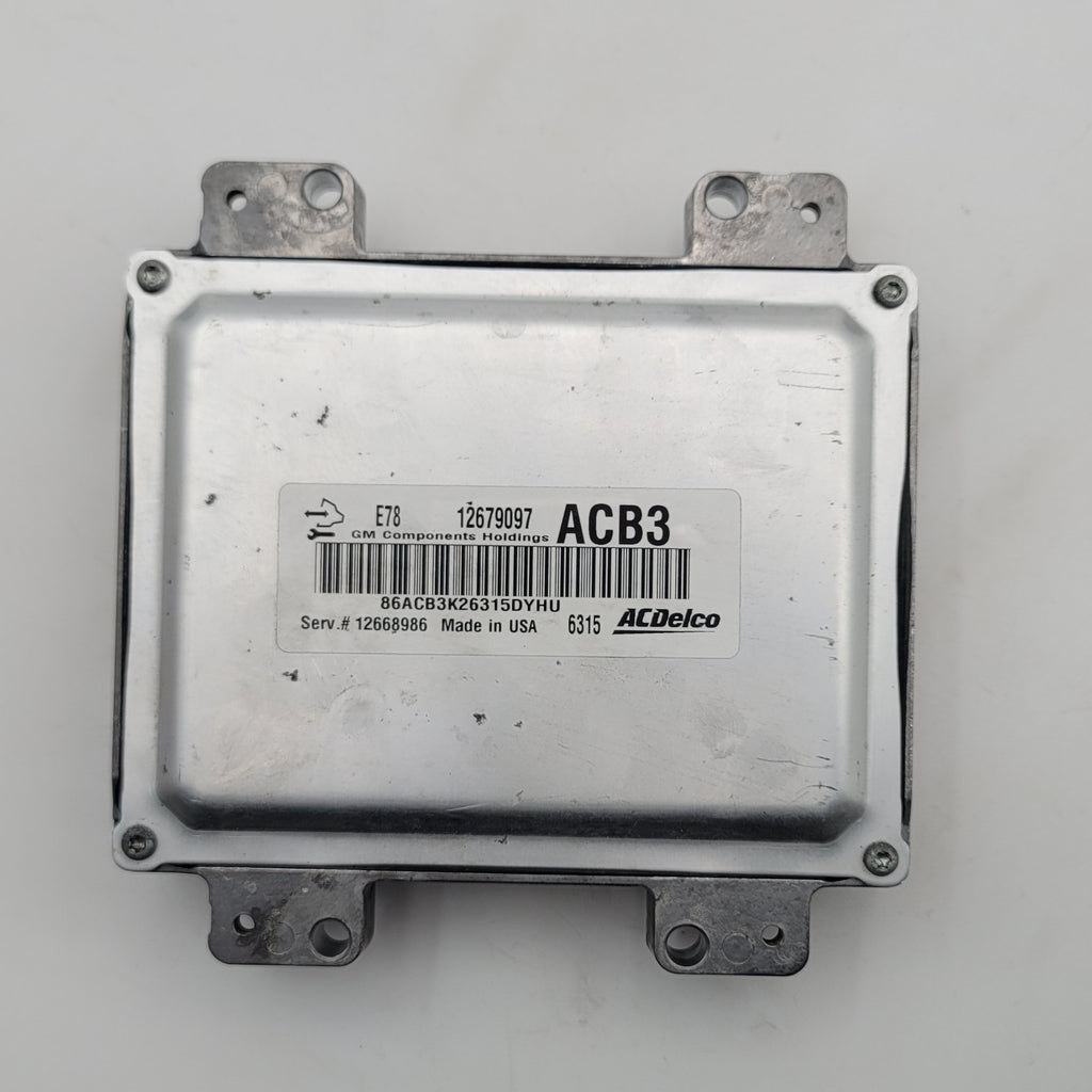 2017 2018 2019 Buick Encore 1.4L Engine Electronic Control Module ECU 12679097
